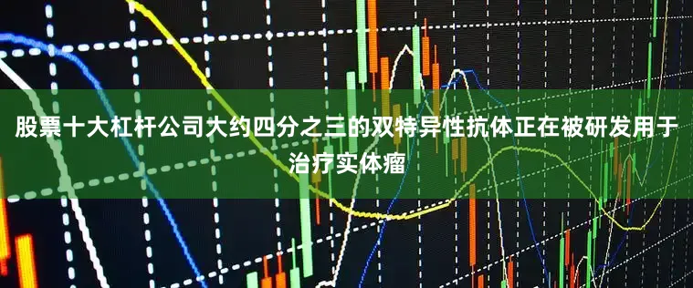 股票十大杠杆公司大约四分之三的双特异性抗体正在被研发用于治疗实体瘤